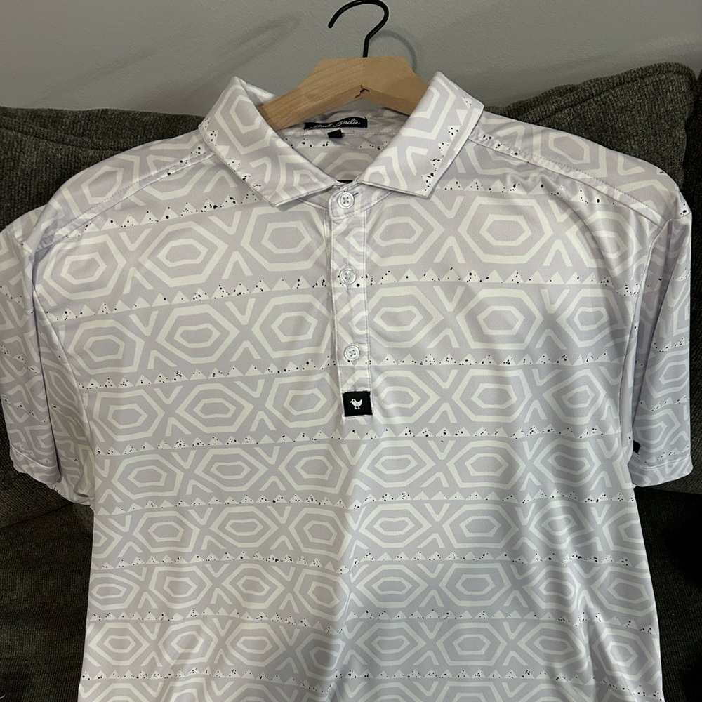 Bad Birdie Light Lavender Polo Shirt